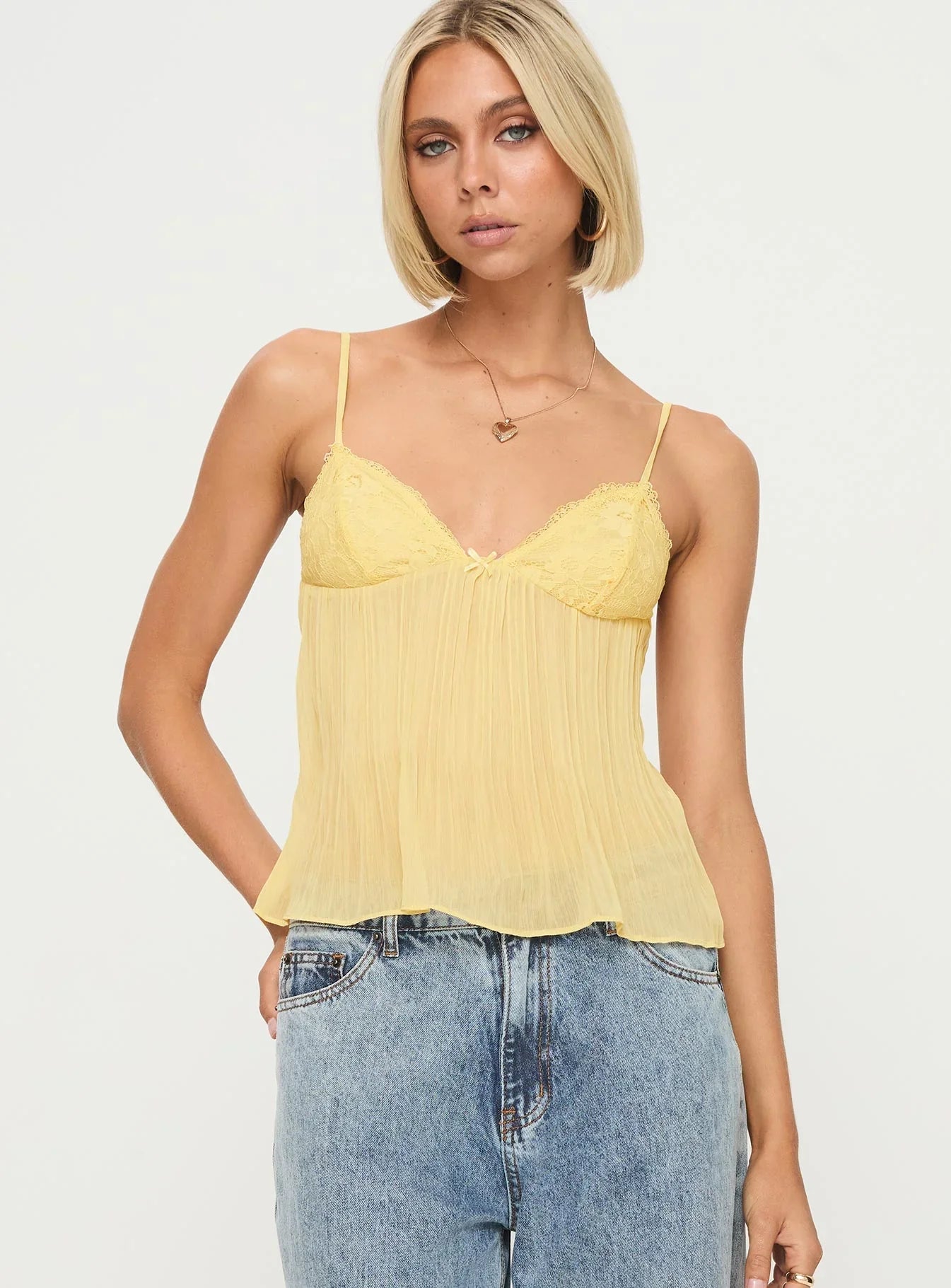 Elysian Pleat Top