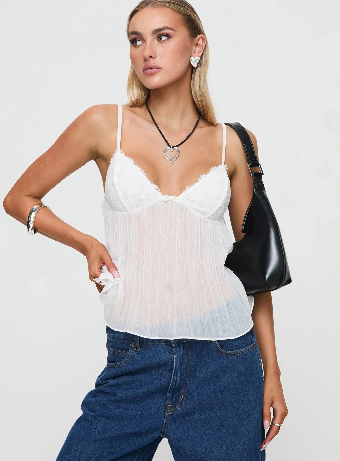 Elysian Pleat Top