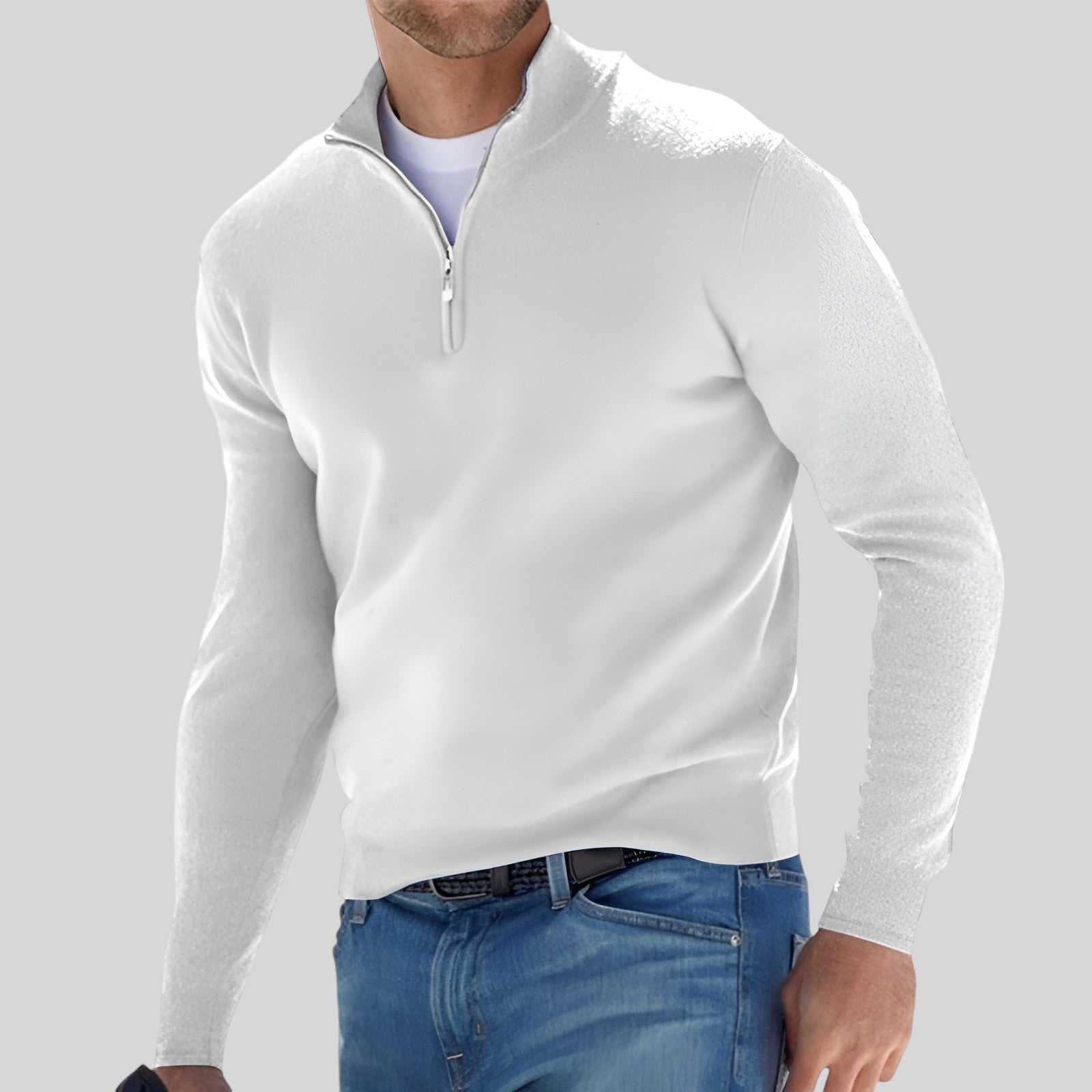 Owen™ - Essential Zip-Up Sweater