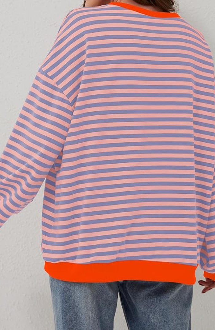 Imana | Striped Oversized Sweater