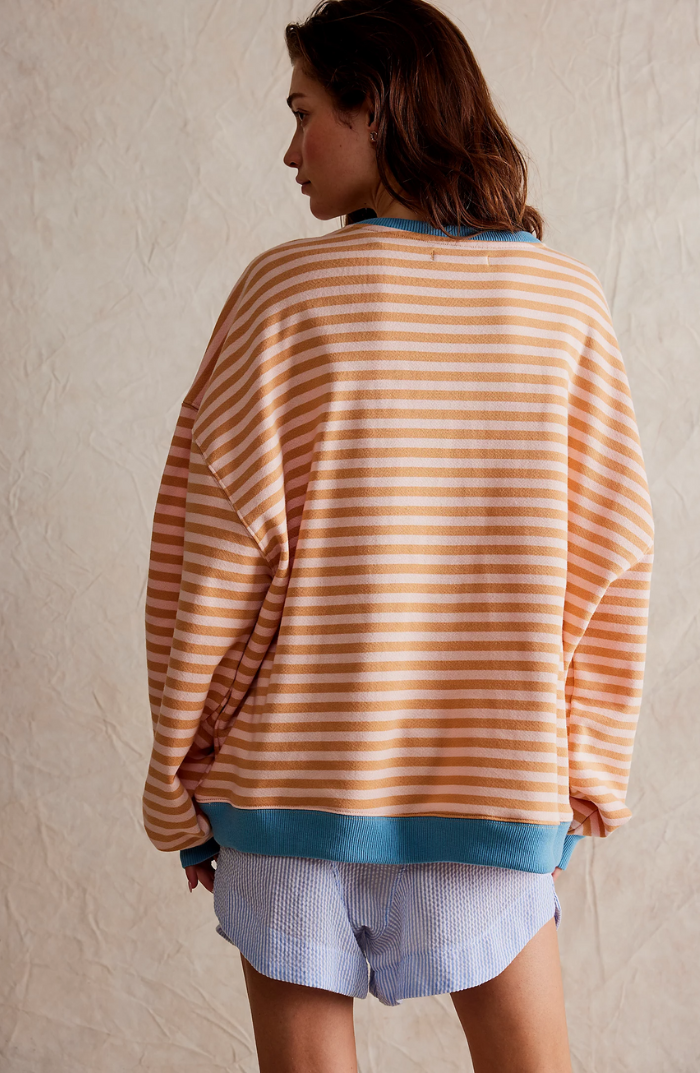 Imana | Striped Oversized Sweater