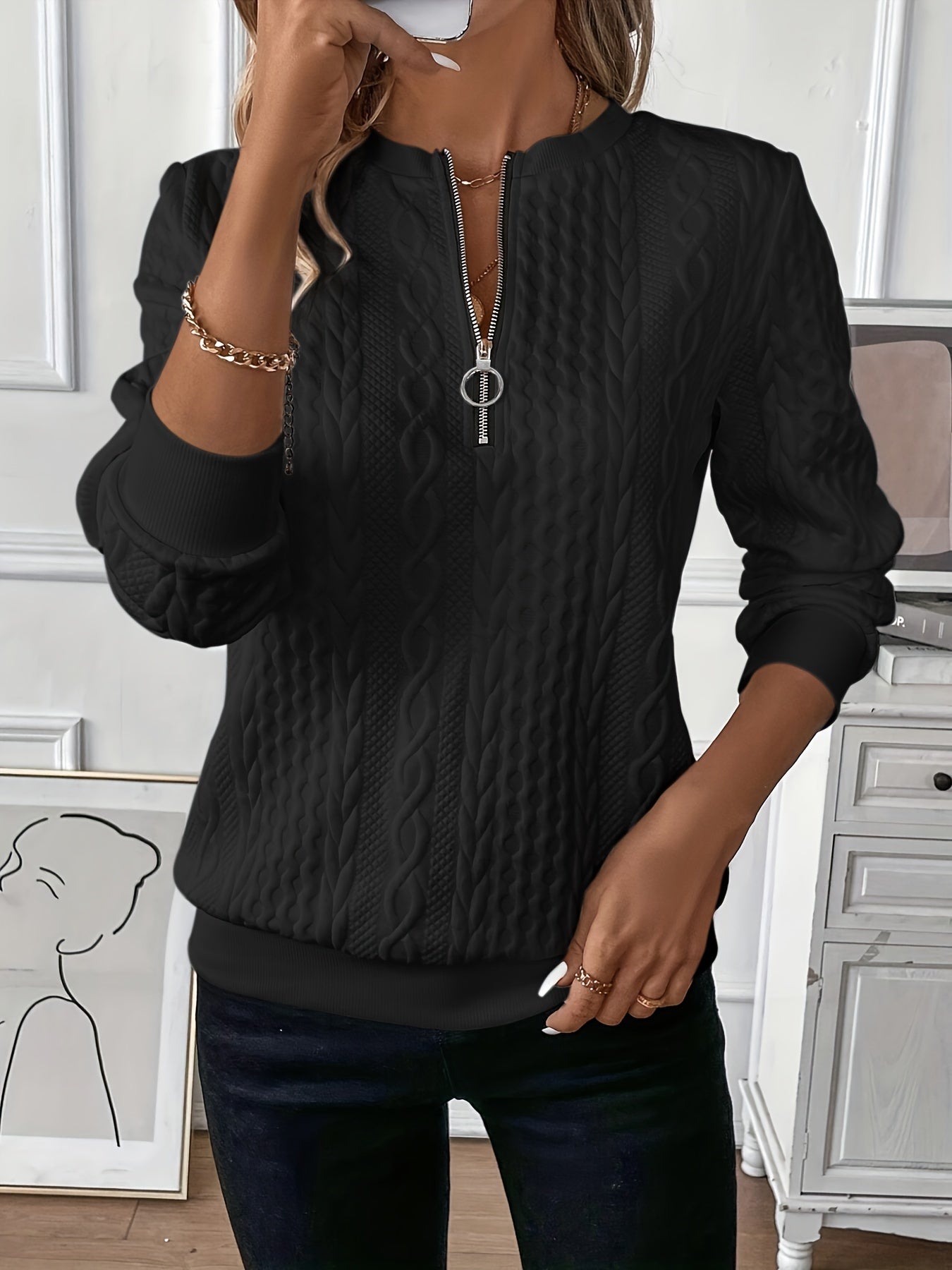 Léa | Elegant Stylish Knitted Sweater