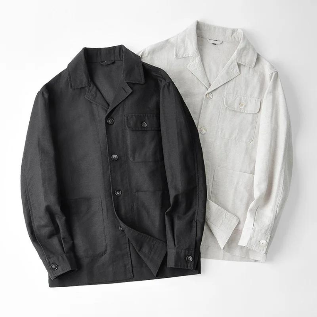 Aventine | Classic Linen Jacket