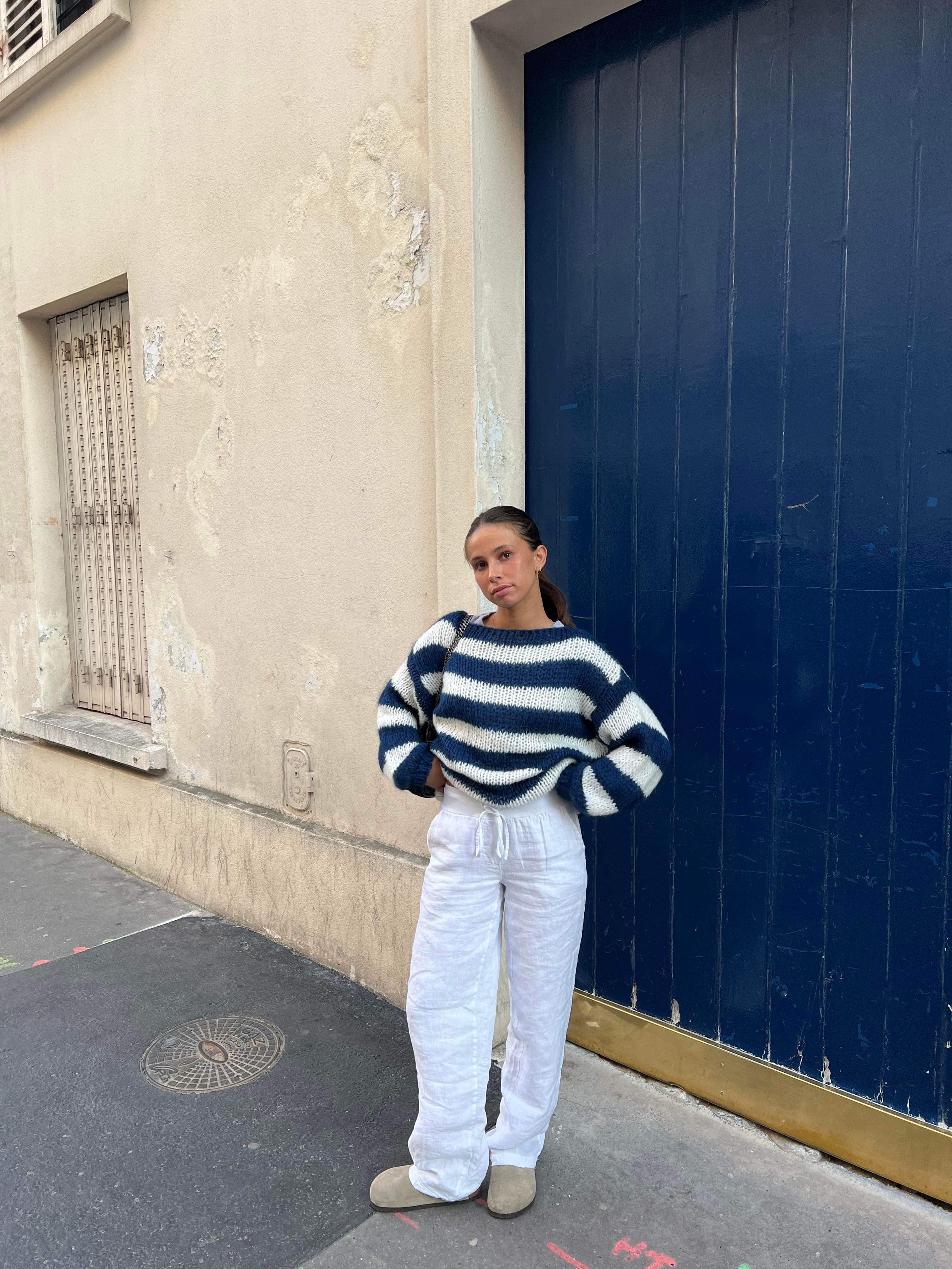 Evy | Striped Knit