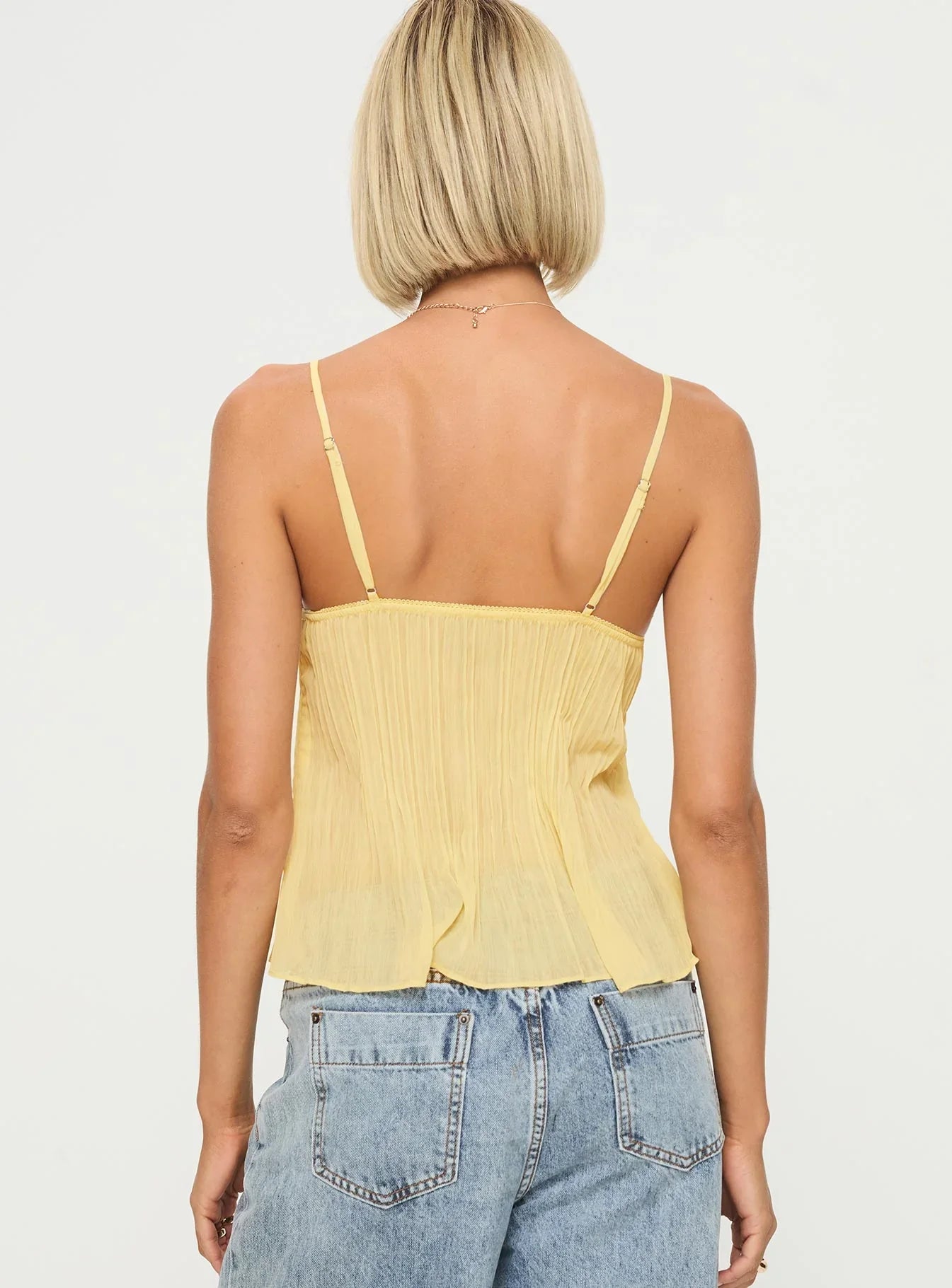 Elysian Pleat Top