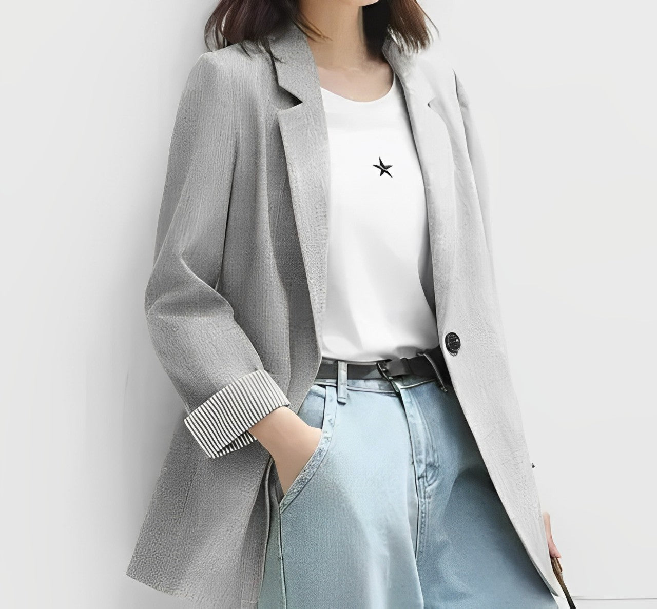 Evelyn | Aura Lined Blazer