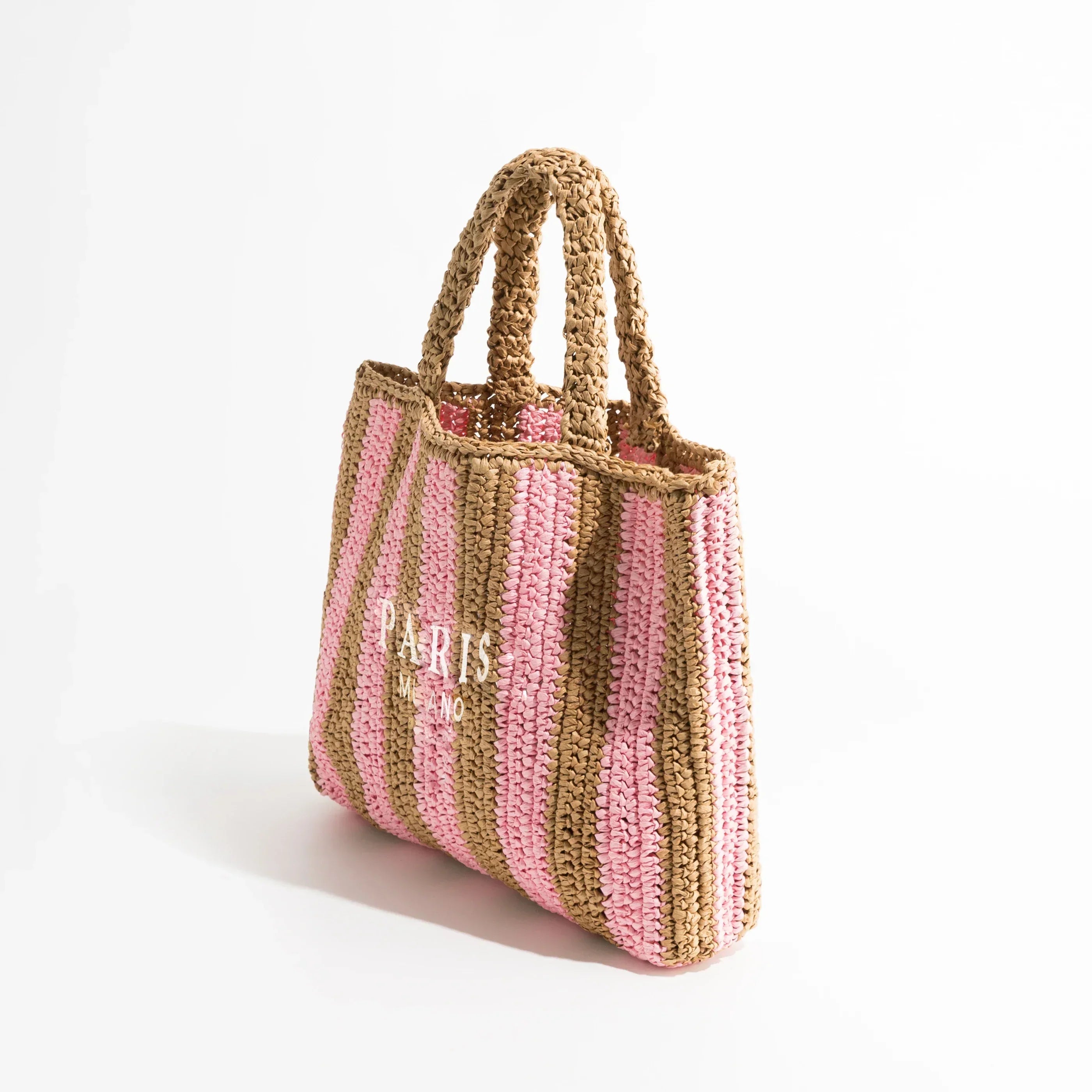 Coastal Haven Straw Tote