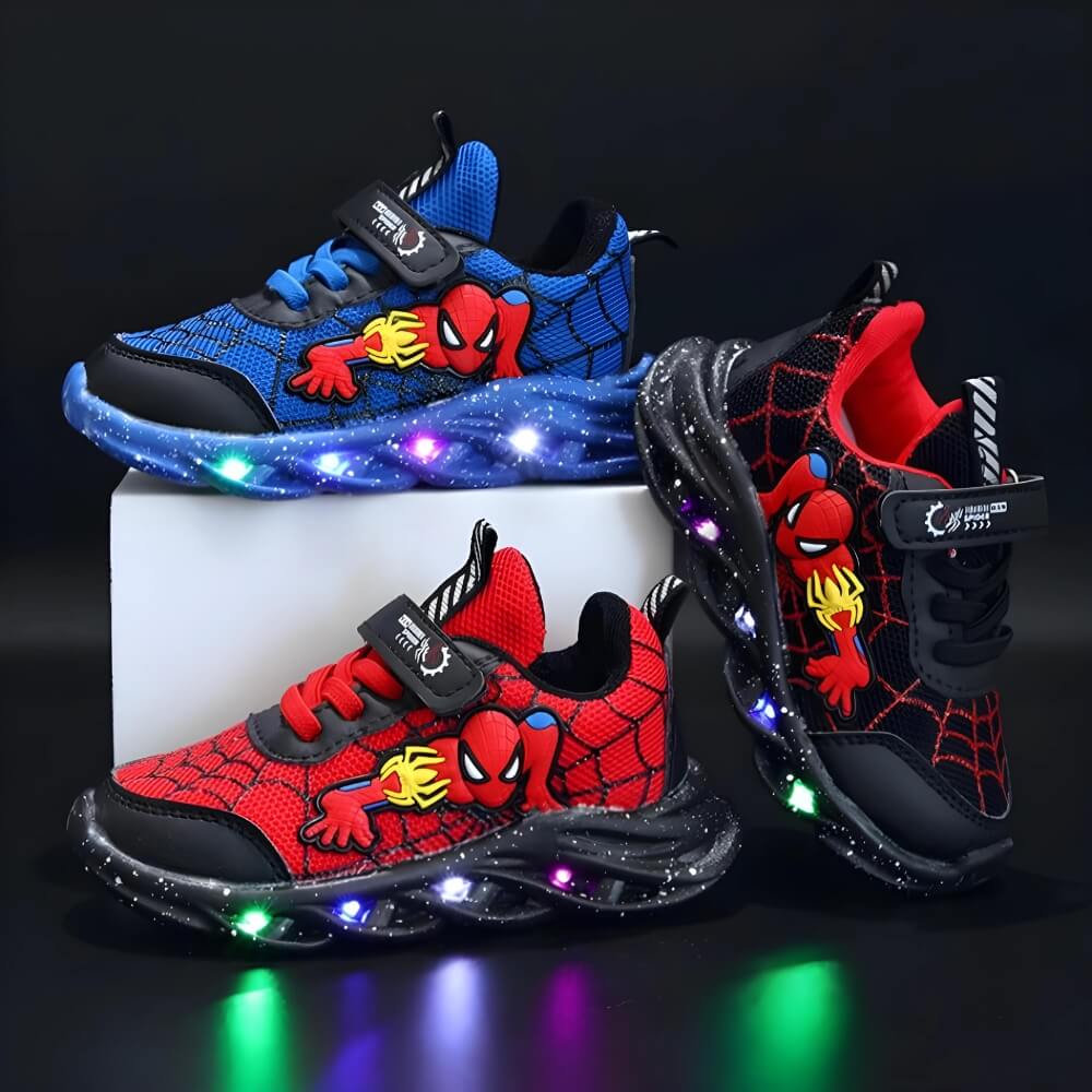 SpiderKicks™ | LED Lighted Shoes for Children