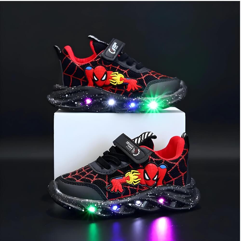 SpiderKicks™ | LED Lighted Shoes for Children