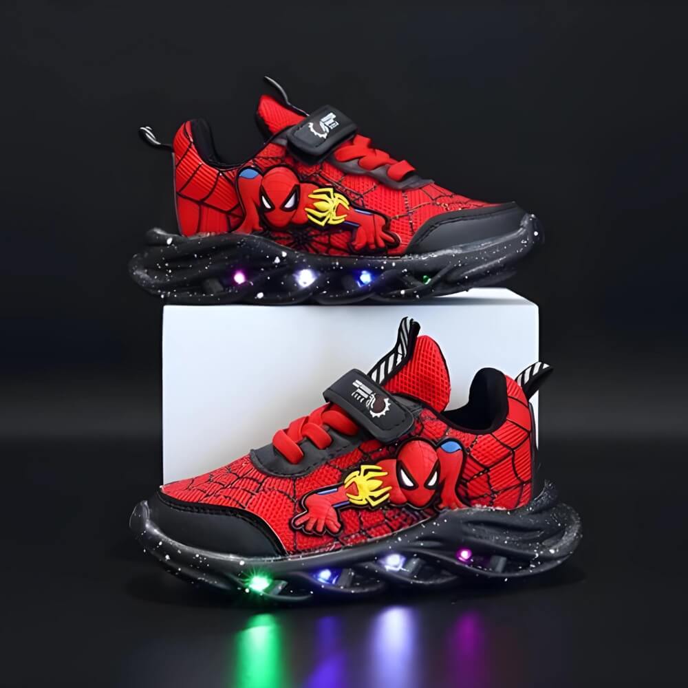 SpiderKicks™ | LED Lighted Shoes for Children