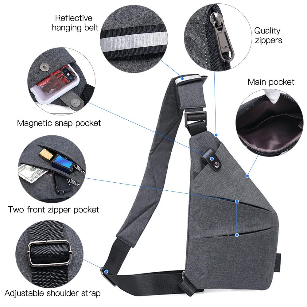 Anti-Theft Pro Plus Crossbody Bag